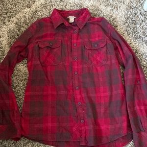 Duluth Trading Flannel Button Up